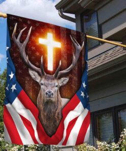 hunting us flag patriotic hunter ddh3287f 4454