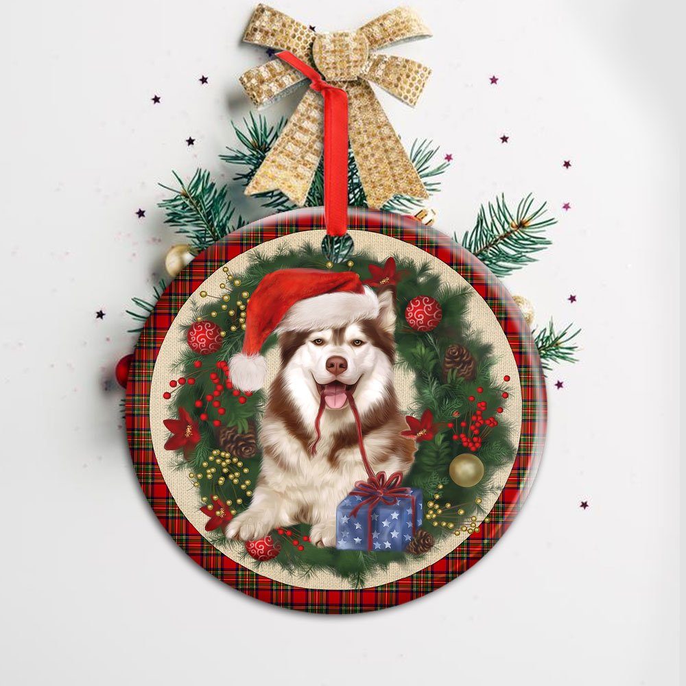 Husky Ceramic Ornament Dog Lover Christmas Ornament QTR330Ov3 - Image 7
