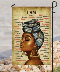 i am a black woman flag 3659