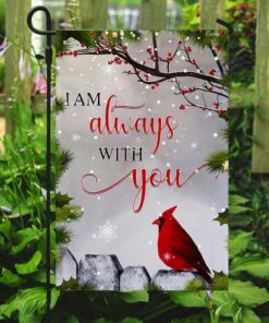 i am always with you, cardinal flag 2617