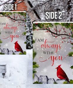 i am always with you, cardinal flag 3560