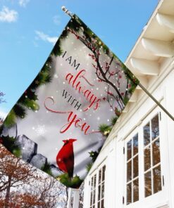 i am always with you, cardinal flag 4410