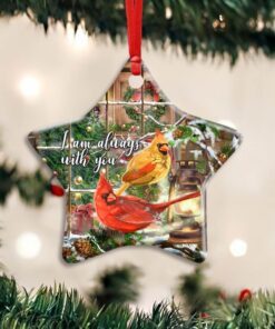 i am always with you ceramic ornament pn209o 3127
