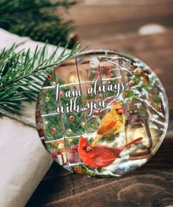 i am always with you ceramic ornament pn209o 3474