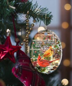 i am always with you ceramic ornament pn209o 6091