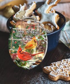 i am always with you ceramic ornament pn209o 7515