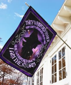 i am the storm witch flag 4016