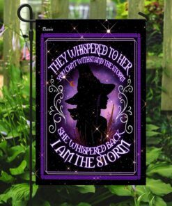 i am the storm witch flag 8442