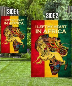 i left my heart in africa flag 1667