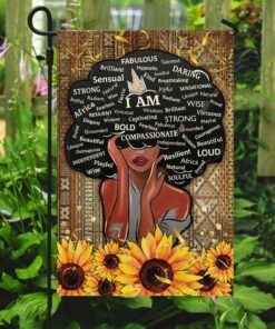 i love being a black woman flag 4457