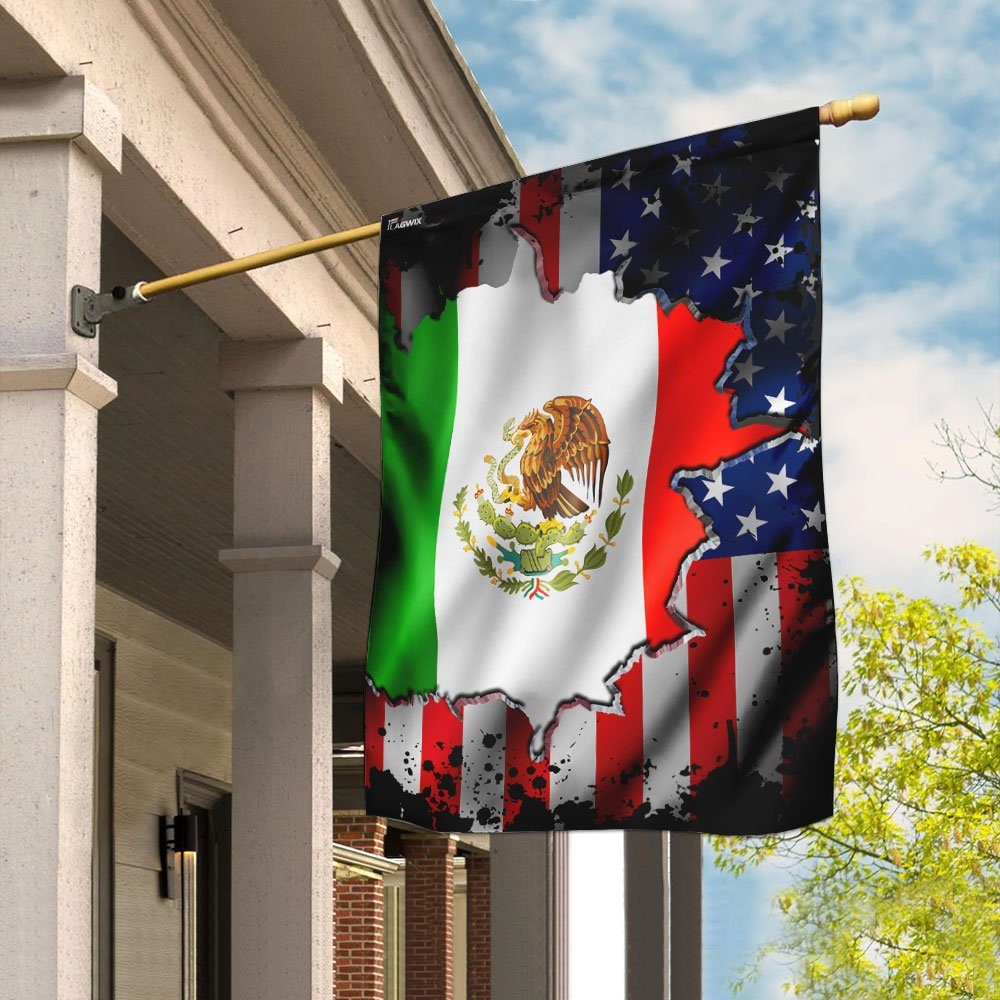 I May Live In The USA But My Story Began In Mexico Flag