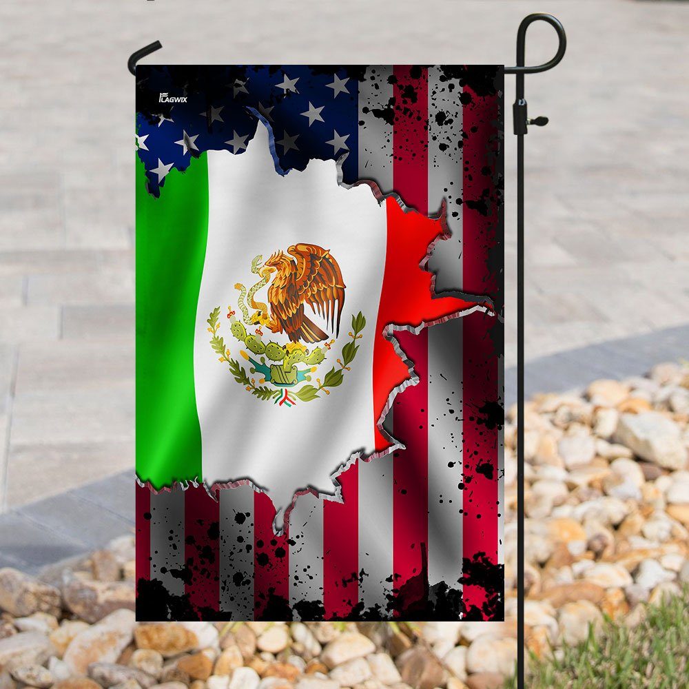 I May Live In The USA But My Story Began In Mexico Flag - Image 8