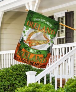i may not live in ireland but ireland lives in me flag 4576