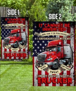 i own it forever the title trucker flag 8173