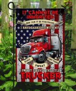 i own it forever the title trucker flag 8233