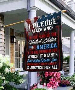 I Pledge Allegiance To The Flag Of The United States Of America Flag MLH1714F