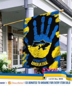 I Stand With Ukraine. Save Ukraine. Ukrainian Flag. Support For Ukraine NNT431F
