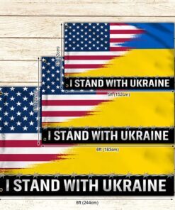 i stand with ukraine grommet flag bnn581gf 3094