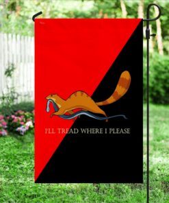 i tread where i please flag trl1275f 2322
