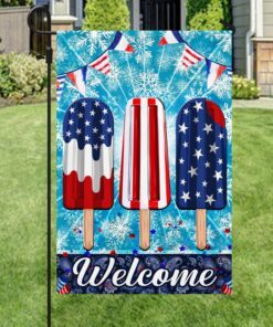 ice cream 4th of july flag independence day hello summer tqn221f 8743