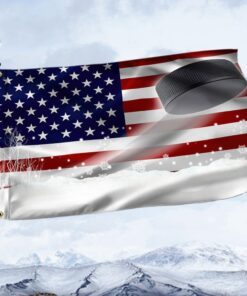 Ice Hockey America Flag MBH229F