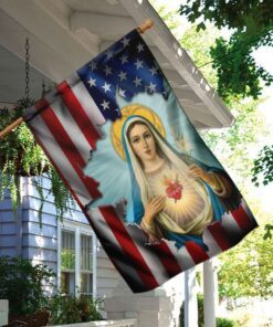 immaculate heart of mary flag 2274