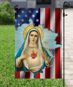 immaculate heart of mary flag 2734