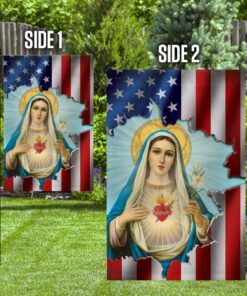 immaculate heart of mary flag 5289
