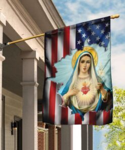 Immaculate Heart of Mary Flag