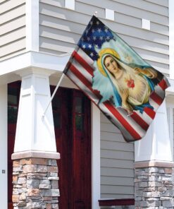 immaculate heart of mary flag 8358