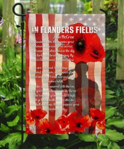 in flanders fields, poppy american flag 4756