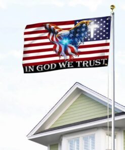 in god we trust, christian cross, american eagle flag thb3602gfv5 1665