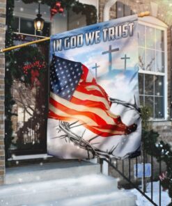 in god we trust flag 5248