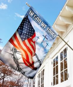 in god we trust flag 6352