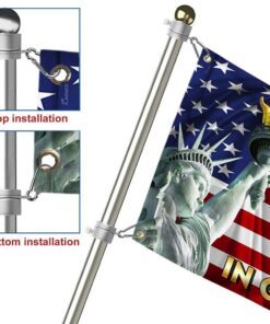 in god we trust christian cross american grommet flag mln114gf 6204