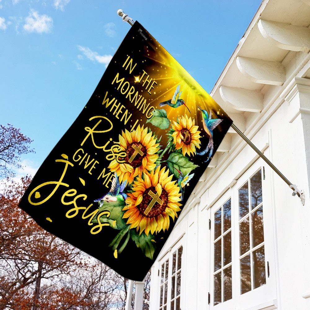 In The Morning When I Rise Give Me Jesus Flag - Image 2