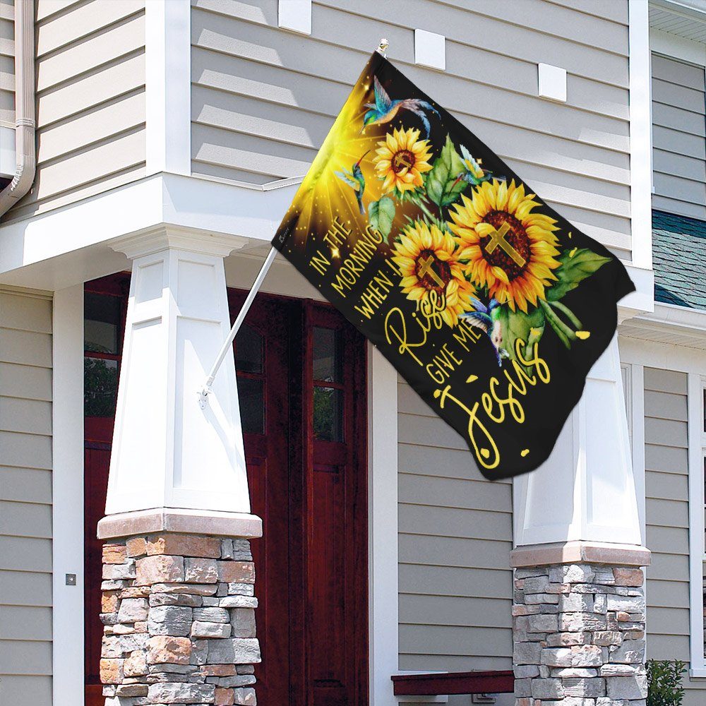 In The Morning When I Rise Give Me Jesus Flag - Image 4