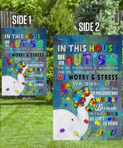 in this autism house flag 8850