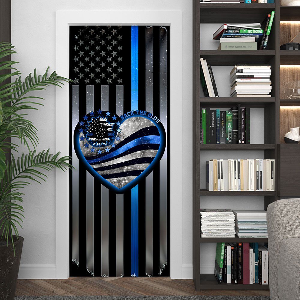 In This House We Back The Blue Door Cover - Image 4