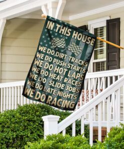 in this house we do dirt tracks flag 7780