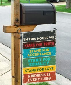 in this house we stand for truth flag 6865