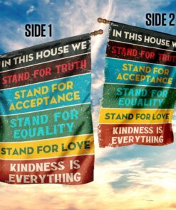 in this house we stand for truth flag 8353