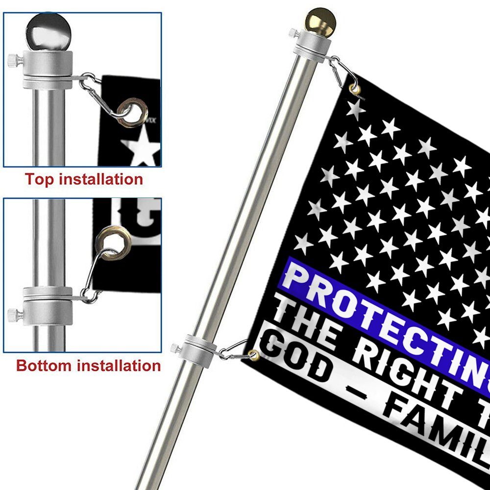 In This House We Value Our Police Social Equality Flag TRN1454GF - Image 6