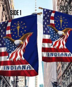 indiana eagle flag mlh1774fv29 7555