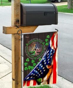 irish american flag 1641