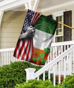 irish american flag 1700
