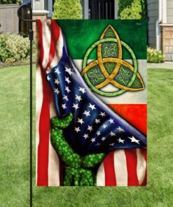 irish american flag celtic trinity knot ddh3150f 1380