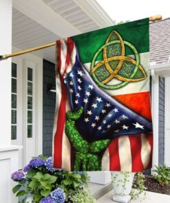 irish american flag celtic trinity knot ddh3150f 1732