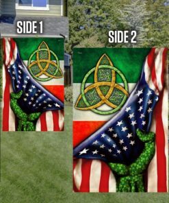 irish american flag celtic trinity knot ddh3150f 4015