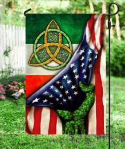 irish american flag celtic trinity knot ddh3150f 6626